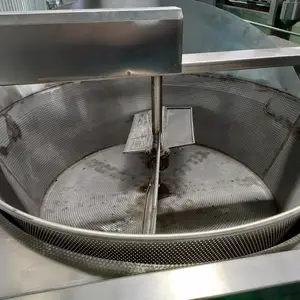 蒜酥油炸机自带搅拌蒜酥油炸锅厂家 蒜酥油炸设备1000型