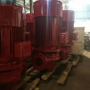 防爆电机消防泵 家用管道泵150GDL160-20*8清水消火栓泵 多级多级离心泵