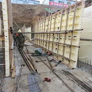 普洱高速路护坡钢模板 6015现浇ABS塑料模 水渠水利工程 9015塑料护栏板 现货供应
