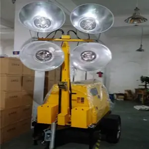 柴油发动机应急照明车 遥控移动式工程夜间作业月球灯 LED泛光灯