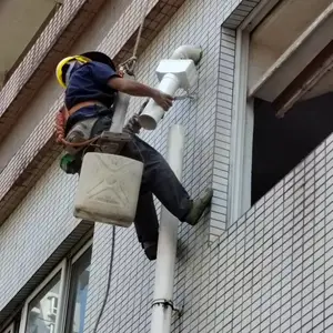 北碚高空资质齐全诚信做事外墙排雨水管维修更换