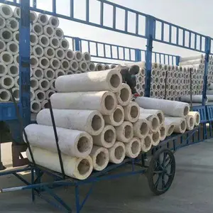 衡水40mm硅酸铝保温管,食品厂蒸汽管道硅酸铝管加工