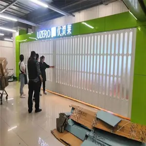 河北 pvc折叠门 水晶折叠门 厂家定做