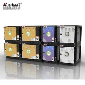 快霸(Kuarbaa)油烟净化器28000风量UV光解活性炭一体机除味设备餐饮厨房