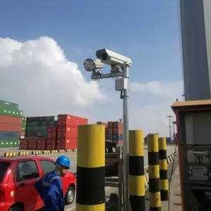 EWIG 厂区雷达测速仪 高清测速抓拍系统 多功能厂区车速安全管理系统