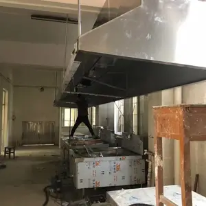 中山利满顺利酒店宾馆学校工厂食堂厨房商用油烟机清洗油烟管道