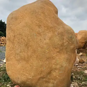 黄蜡石 风景石 定做