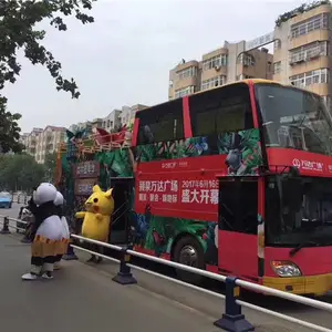双层巴士观光公交车 双层旅游观光巴士畅游广西美景