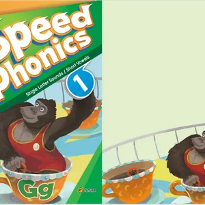 speed phonics 1 级别学生书、目录内页展示