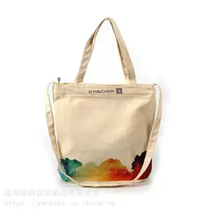 广州棉布手提袋帆布购物袋厂家棉布包袋工厂定制印logo棉帆布手提袋厂