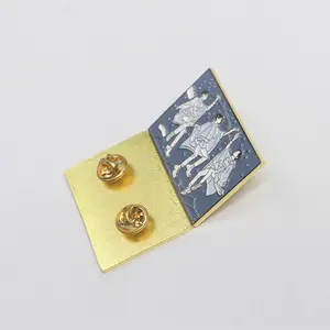 长方形烤漆徽章TFBOYS团队胸章淘宝热销
