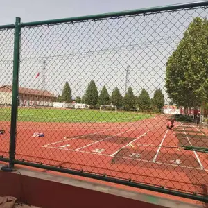 球场勾花护栏网球场网体育护栏浸塑网片公路网片