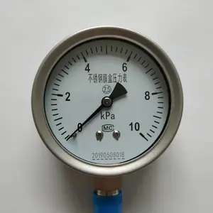 不锈钢膜盒压力表YE-100、YE-150