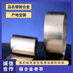 N6纯镍带厚度0.01-3.0mm电池 新能源焊接纯镍片 定制加工镍合金卷带