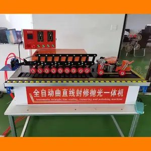 全自动双面修边封修一体机木工小型家装封边修边机微型衣柜封边机