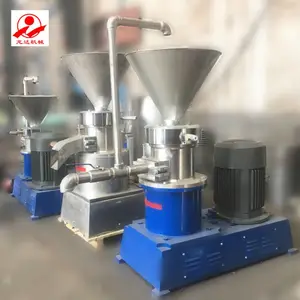 分体式立体式不锈钢胶体磨皮带传动香精豆浆胶体磨食品研磨粉碎机