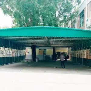 专业定做移动推拉雨棚