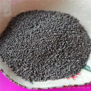 石茂供应喷砂专用金刚砂 混凝土地坪用灰色金刚砂 无尘金刚砂6-10目
