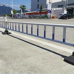 商丘公路隔离栏 河南定制市政护栏 九星景观护栏