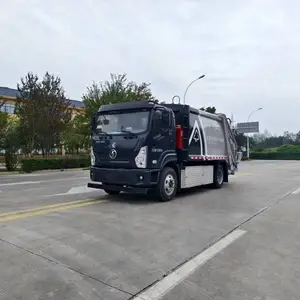 陕汽德创10-12方纯电动压缩式垃圾车