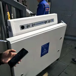 楼道升降机 榆林市启运斜挂式升降平台 爬楼升降机