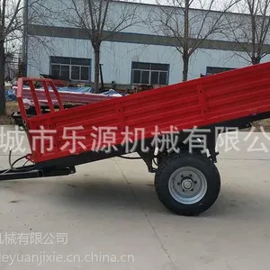 供应7CX系列农用拖车 四轮拖拉机车厢 货物运输车斗 乐源机械厂家