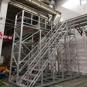 机器走台定制厂家上海晟力Aluson铝合金踏台