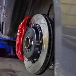 【宝马奔驰奥迪路虎丰田英菲雷克萨斯刹车卡钳批发】brembo AP 大六活塞案例