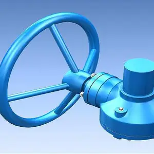 思达德360°回转直齿轮阀门减速箱