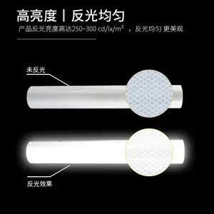 pvc反光喷绘膜 egp反光刻字膜 临时交通标牌反光材料
