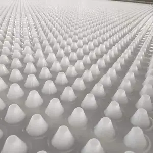 耐根穿刺型高分子防护排水异型片自粘土工布 虹吸排水系统厂家直供