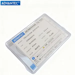 ADVANTEC滤膜孔径0.8um混合纤维素酯黑色滤膜A080N047A