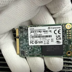 全新原装标温带缓存企业级MSATA MLC 创见TS64GMSA380M-GFA