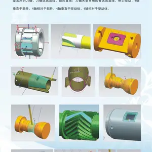 志成数控培训UG四轴联动编程培训上机实习中