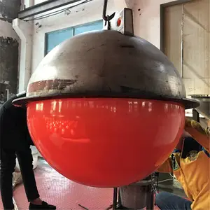 定制开模拦污浮球加工海上浮球水上施工危险警示浮球聚乙烯浮子
