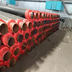 Q235B 聚氨酯保温钢管 黑皮保温钢管 发泡保温钢管 供暖管道