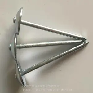 金冠 镀锌光杆瓦楞钉 麻花瓦楞钉