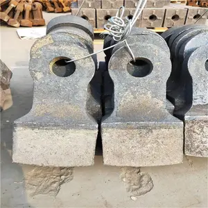 鹅卵石制砂机双金属复合高铬耐磨锤头