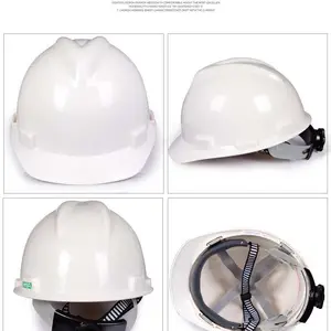贵州 MSA/梅思安 V-Gard 标准型 ABS安全帽 超爱戴帽衬针织布吸汗带 D型下颌带