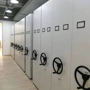 惠州密集柜手摇移动文件柜财务凭证密集架支持定做出方案