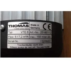 托马斯真空泵 现货 型号:TM16-VTE6 库号:D387479