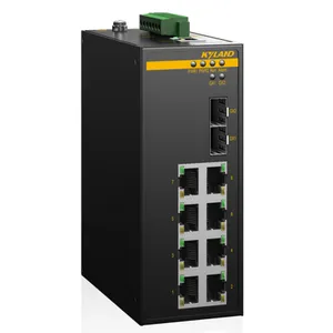 供应SICOM3000A-LITE-2GX8T-LV-LV二层网管型卡轨式交换机