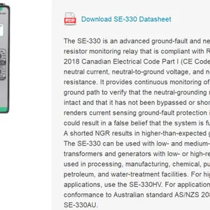 接地故障及地线连续性检测SE-135-XN,SE-TA12A-XN系列