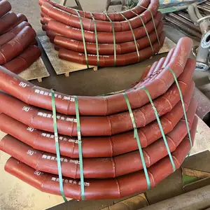 岳昌耐磨管道陶瓷贴片 陶瓷复合耐磨弯头 陶瓷复合背包耐磨弯头