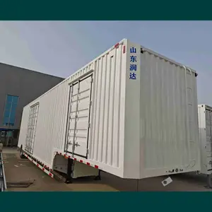 圆通1桥@韵达单轴13.75米集装箱挂车