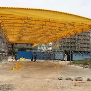 专业定做大型活动推拉雨棚大排档烧烤棚帐篷报亭移动岗亭售货亭