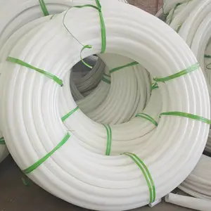 批发PE白色盘管 pe塑料管自来水管 聚乙烯白色塑料PE盘管定制