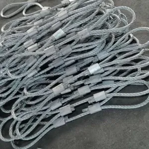 steel rope sling; ѹ�Ƹ�˿���ף�����˿���׿ۣ���˿�����ص�������˿����