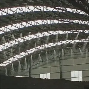 苏州围挡喷淋宜兴除尘喷雾5.5kw水上乐园新沂人工造雾设备