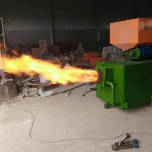 节能生物质颗粒燃烧机燃烧锅炉